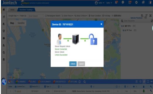 Tahan Air Kunci Elektronik Cerdas Perangkat Pemantauan Suhu Rantai Dingin ISO9001 3