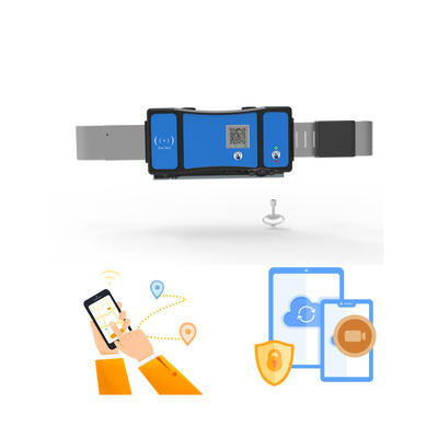 Jointech GPS Container Lock JT705C High-Value Deliveries Secure Tracking Padlock Smart E Padlock Camera Locker