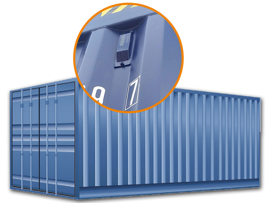 Peralatan baterai jangka panjang GPS Container Lock dengan GPRS/GSM/Bluetooth Communication Mode dan posisi GPS presisi tinggi